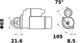MAHLE Стартер MS 47