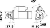 MAHLE Стартер MS 56