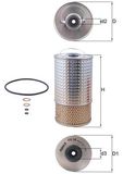 MAHLE Eļļas filtrs OX 38D