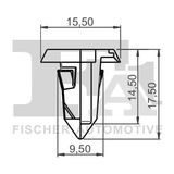 FA1 sąvarža, atšvaitas / apsaugos juosta 11-60007.5