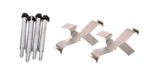 MAXGEAR Lisakomplekt, ketaspiduriklotsid 27-2602