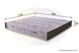 COMLINE Filter,salongiõhk EKF185A
