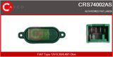 CASCO Сопротивление, вентилятор салона CRS74002AS