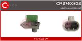 CASCO Доп.резистор, электродвигатель (вентилятор радиатора) CRS74008GS