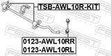 FEBEST Otsavarras, stabilisaator 0123-AWL10RR