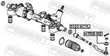 FEBEST Sisemine rooliots,roolivarras 0322-6CYL