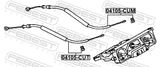 FEBEST Soojendusklapi tross 04105-CUT