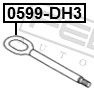 FEBEST Kärukonks 0599-DH3