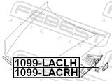 FEBEST Montaažikomplekt, kapott 1099-LACLH