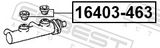FEBEST Kork, pidurivedelikuanum 16403-463