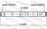 FEBEST Drivaxel 2112-FOCIILH