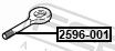 FEBEST Буксирный крюк 2596-001