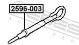 FEBEST Kärukonks 2596-003