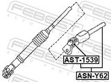 FEBEST Ohjausakseli ASN-Y62