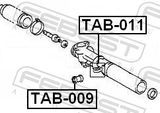 FEBEST Paigutus,rooliajam TAB-011