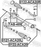FEBEST Подвеска, рулевое управление TAB-489