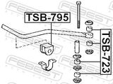 FEBEST Puks, stabilisaator TSB-723