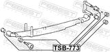 FEBEST Laagripuks, lehtvedru TSB-773