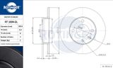 ROTINGER Тормозной диск RT 1004-GL