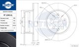 ROTINGER Bromsskiva RT 1049-GL