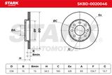 Stark Тормозной диск SKBD-0020046