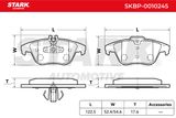 Stark Bromsbeläggssats, skivbroms SKBP-0010245