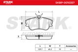 Stark Комплект тормозных колодок, дисковый тормоз SKBP-0010357