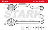 Stark Рычаг независимой подвески колеса, подвеска колеса SKCA-0050020
