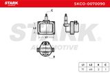 Stark Катушка зажигания SKCO-0070090