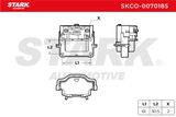 Stark Катушка зажигания SKCO-0070185