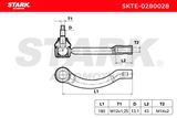 Stark Parallellstagsled SKTE-0280028