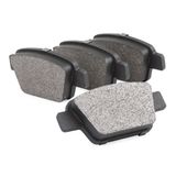RIDEX Комплект тормозных колодок, дисковый тормоз 402B0055