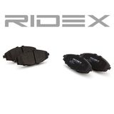 RIDEX Комплект тормозных колодок, дисковый тормоз 402B0143