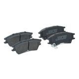 RIDEX Комплект тормозных колодок, дисковый тормоз 402B0287