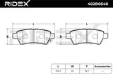 RIDEX Jarrupala, levyjarru 402B0648