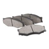RIDEX Комплект тормозных колодок, дисковый тормоз 402B0721