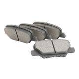 RIDEX Комплект тормозных колодок, дисковый тормоз 402B0831