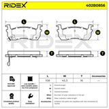 RIDEX Jarrupala, levyjarru 402B0856