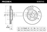 RIDEX Тормозной диск 82B0142