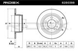 RIDEX Тормозной диск 82B0388