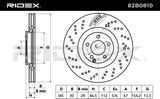 RIDEX Тормозной диск 82B0810
