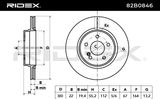RIDEX Тормозной диск 82B0846
