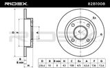 RIDEX Тормозной диск 82B1008