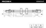 RIDEX Bromsslang 83B0047