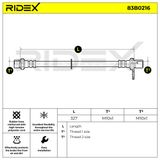 RIDEX Bromsslang 83B0216