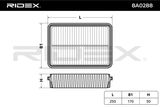 RIDEX Воздушный фильтр 8A0288