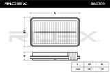 RIDEX Õhufilter 8A0309