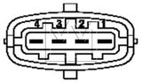 MONARK Датчик, давление наддува 090640437