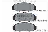 PAGID Racing Комплект тормозных колодок, дисковый тормоз T8042SP2001