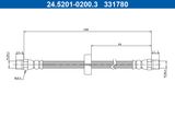 ATE Bromsslang 24.5201-0200.3